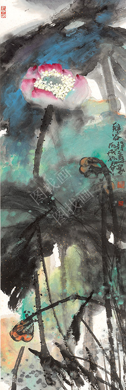 近现代 韩静霆 (1) 20x60cm